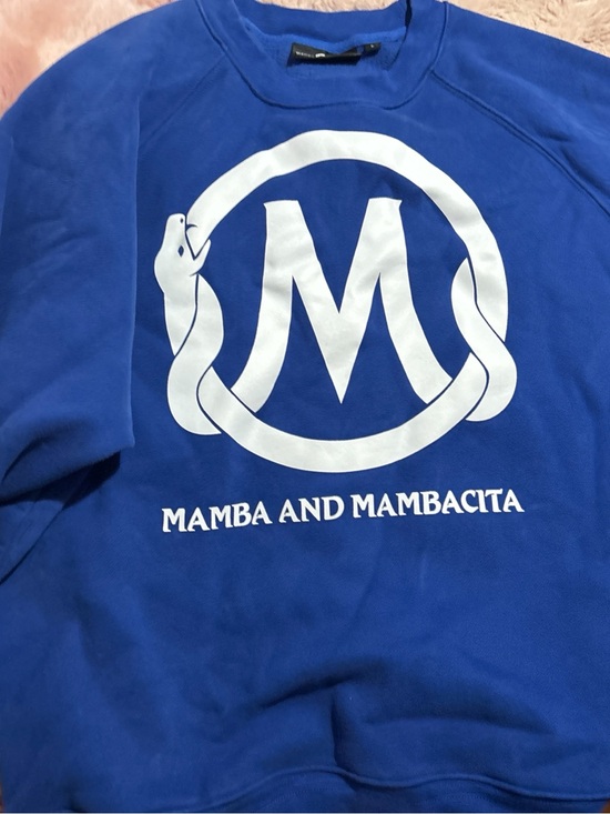 Tops - Mamba and Mambacita Royal Blue Graphic Sweatshirt